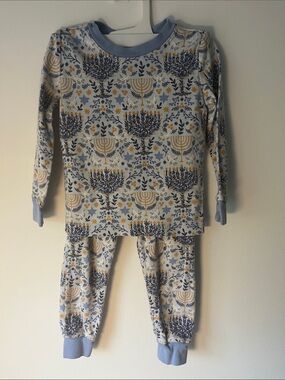 Pottery Barn Kids Rifle Design Hanukkah pajamas